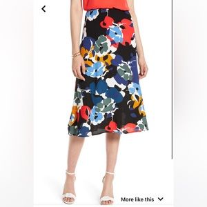 Halogen Floral MIDI Skirt Size XS *like new*